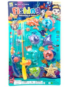 Игровой набор для ванной рыбалка Fishing 10 предметов 110633 Li jia de toys