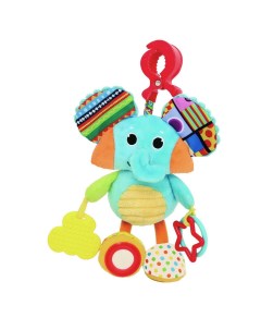 Игрушка подвеска на прищепке Слоненок Харло Biba toys