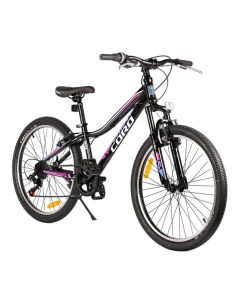 Велосипед спортивный детский Mint двухколесный 24 черный Cord