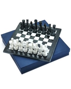 Шахматы из камня Карфаген мрамор 30 ON W010 Pakshah