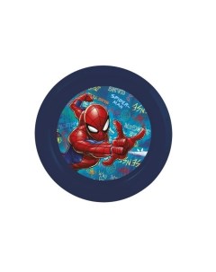 Тарелка пластиковая Человек паук Граффити 23 см Nd play