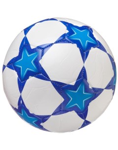 Футбольный мяч Junfa 22 23 см L398 синий Junfa toys