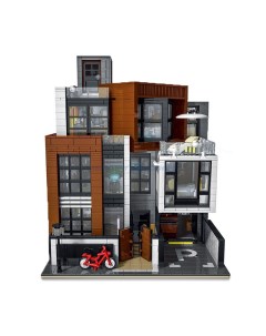 Конструктор 10204 Cube Brown Modern villa Mork