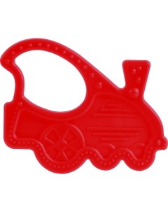 Прорезыватель мягкий Canpol 3 вида 0м арт 13 118 цвет красный форма паровозик Canpol babies