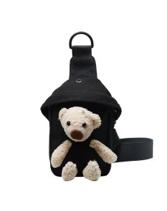 Детский рюкзак с мишкой Cute Bear черный Forall