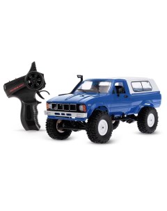 Радиоуправляемый краулер Military Truck Buggy Crawler масштаб 1 16 2 4G C 24 Blue Wpl