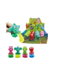 Игрушка антистресс Лизун Slime family в дисплее 12 шт ЦЕНА ЗА ШТУКУ Junfa toys