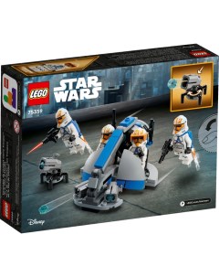 Конструктор Star Wars Боевой набор солдат клонов 108 деталей 75359 Lego
