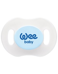 Пустышка ортодонтическая Wee Baby ночная силиконовая с колпачком от 0 до 6 мес 1 шт Weebaby