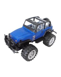 Машинка инерционная Джип синий Junfa toys