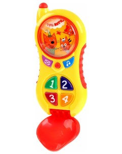 Развивающая музыкальная игрушка Три Кота Телефон Умка