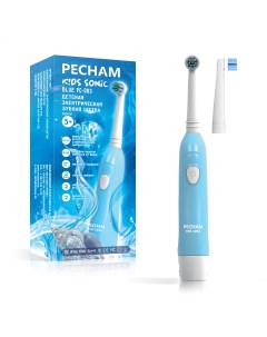 Детская электрическая зубная щетка Kids Sonic Blue РС 083 Pecham