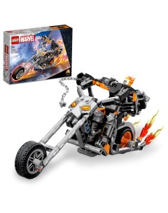 Конструктор Marvel Призрачный Гонщик робот и мотоцикл 264 деталей 76245 Lego