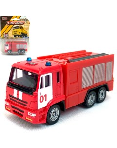Металлическая модель пожарной машины белый 109640 Playsmart