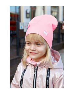 Комплект шапка снуд для девочек цв розовый р р 50 54 Nikastyle