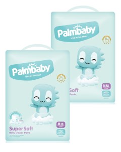 Подгузники трусики детские Super Soft Premium M 6 11кг 116 шт Palmbaby