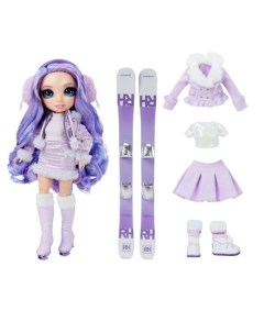 Кукла Winter Break Fashion Doll Violet Willow Purple Rainbow high