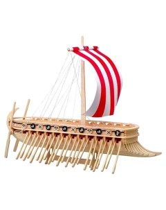 Сборная деревянная модель Финикийский парусник 80126 Wooden toys