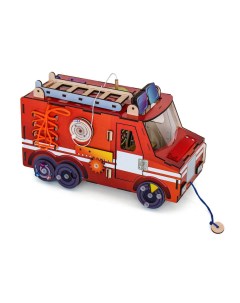 Бизиборд Пожарная машина Мастер игрушек
