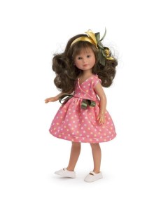 Кукла Селия 30 см в розовом платье Asi