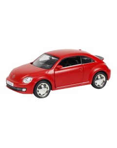 Машина 1 32 Volkswagen New Beetle 2012 инерционная красный матовый Uni fortune