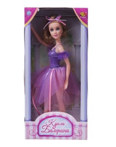 Кукла Балерина 30 см в фиолетовой юбке PT 00440 w5 Abtoys