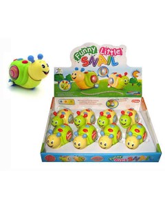 Игрушка для малышей Улитка заводная Junfa toys