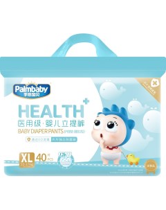 Подгузники трусики детские HEALTH XL 12 17 кг 40 шт Palmbaby