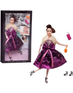 Кукла Junfa Atinil Модный показ 28см WJ 21561 сиреневое Junfa toys