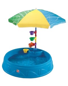 Бассейн для малышей с зонтиком Step 2