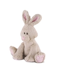 Мягкая игрушка Кролик Элвис цвет белый 20 см Maxitoys