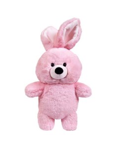Мягкая игрушка Флэтси Кролик розовый 27см Abtoys