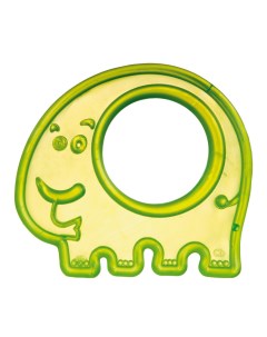 Прорезыватель мягкий 0 13 109 цвет зеленый форма слоник 250930421 Canpol babies