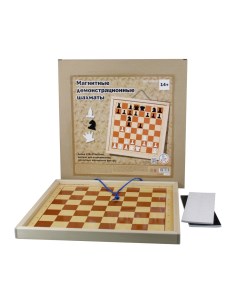 Шахматы демонстрационные магнитные мини 04360ДК Десятое королевство