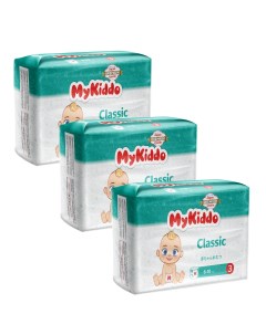 Подгузники трусики для детей Classic M 114 шт 3 уп x 38 шт Mykiddo