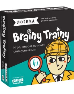 Игра головоломка УМ266 Логика для детей от 6 лет Brainy trainy