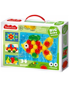 Мозаика для самых маленьких 34 элемента 2516 Baby toys