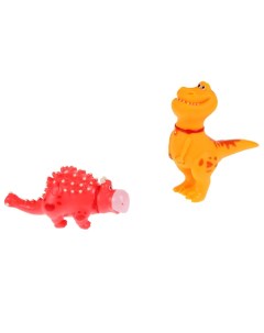 Набор игрушек для ванны Турбозавры Трак и Анки LXT TURB 07 10 см 2 штуки Капитошка