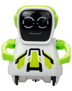 Интерактивный робот Покибот белый с зеленым Silverlit