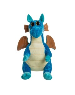 Мягкая игрушка Дракон 25 см синий 04301DB Nobrand