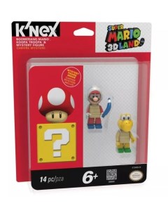Фигурка Mario в бежевом костюме 3 фигурки K'nex