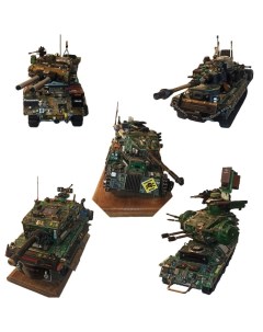 Модель танка коллекционная ручная работа Panawealth