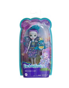 Кукла Enchantimals Пэттер Павлина с питомцем Флэп Mattel