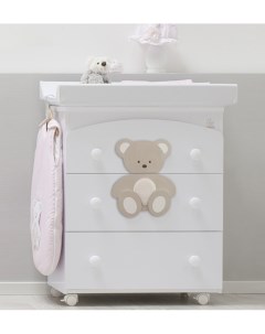 Комод детский Peluche белый крем Italbaby