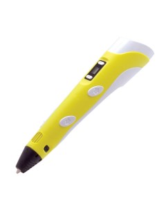 3d ручка 3dpen 2 с lcd дисплеем желтая Jer technology