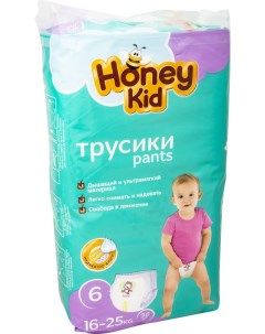 Подгузники трусики 6 16 25кг 36шт Honey kid