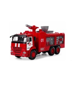 Инерционная игрушка автопарк пожарная машина 1 38 9624 Play smart