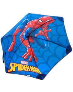 Зонт детский Человек паук синий 6 спиц d 90 см Marvel