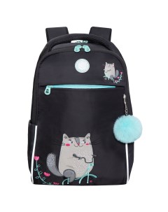 Рюкзак школьный для девочки RG 367 3 3 черный Grizzly