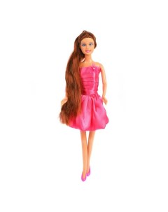 Кукла Lucy модница в атласном платье 28 см в ассортименте модель по наличию Наша игрушка